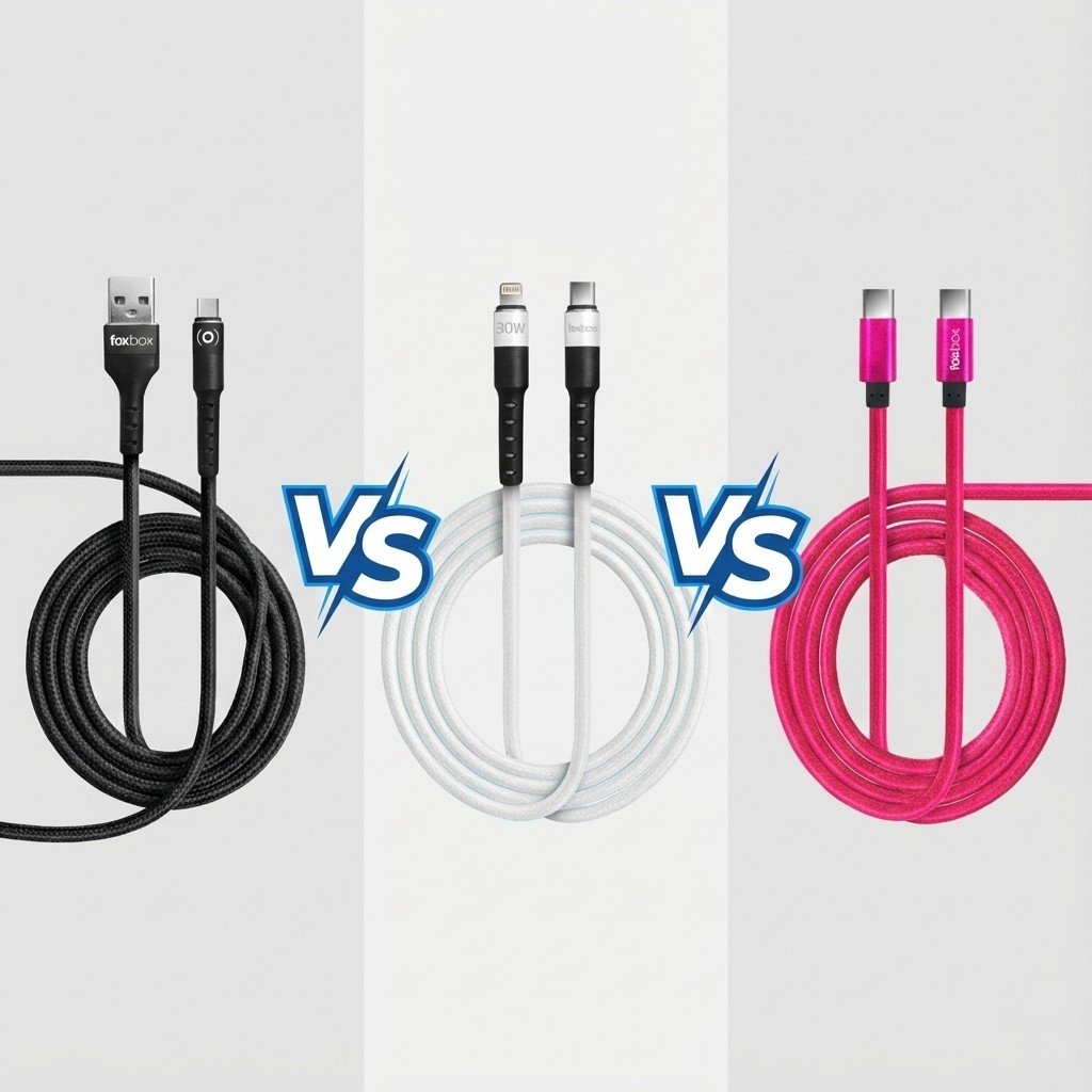 Cables FOXBOX: Round Series vs Round Pro vs Prism Pro